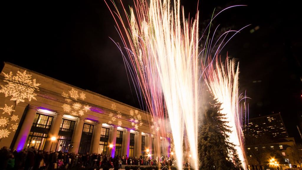 Union Depot Pyrotechnics