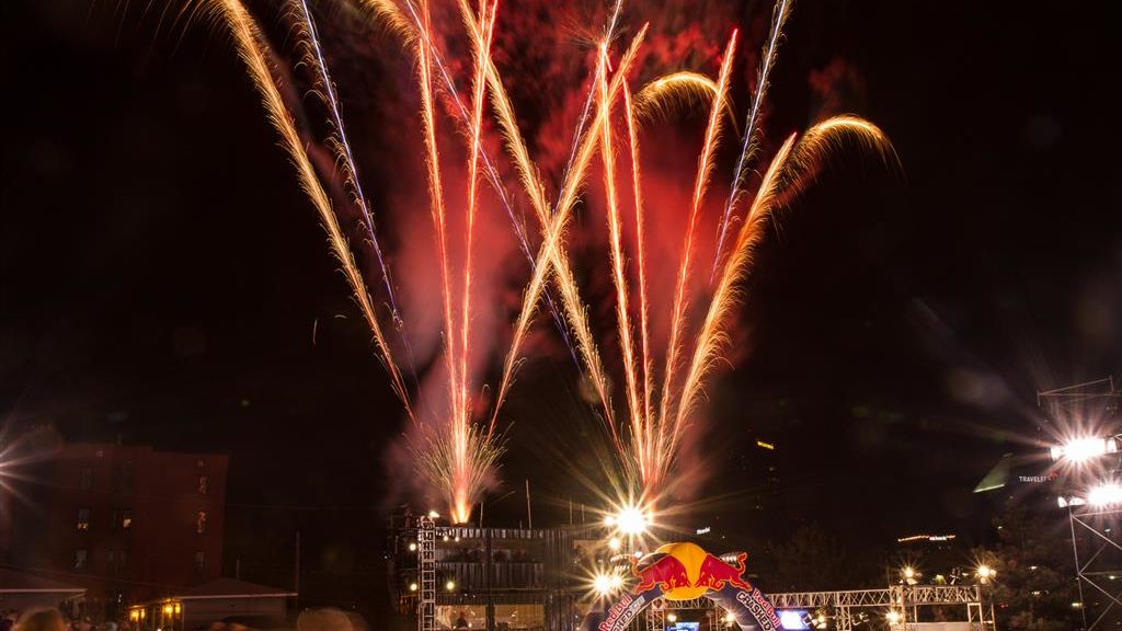 Red Bull Crashed Ice Pyrotechnics