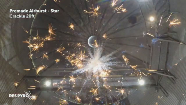 Airburst Star Crackle 20ft